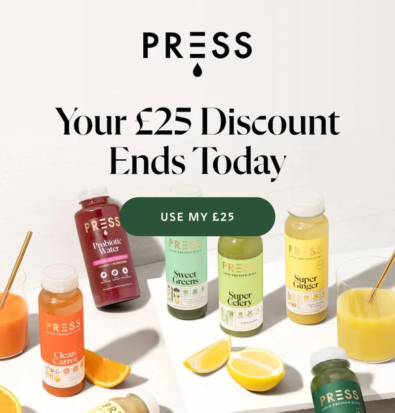 Your £25 Discount Ends Today