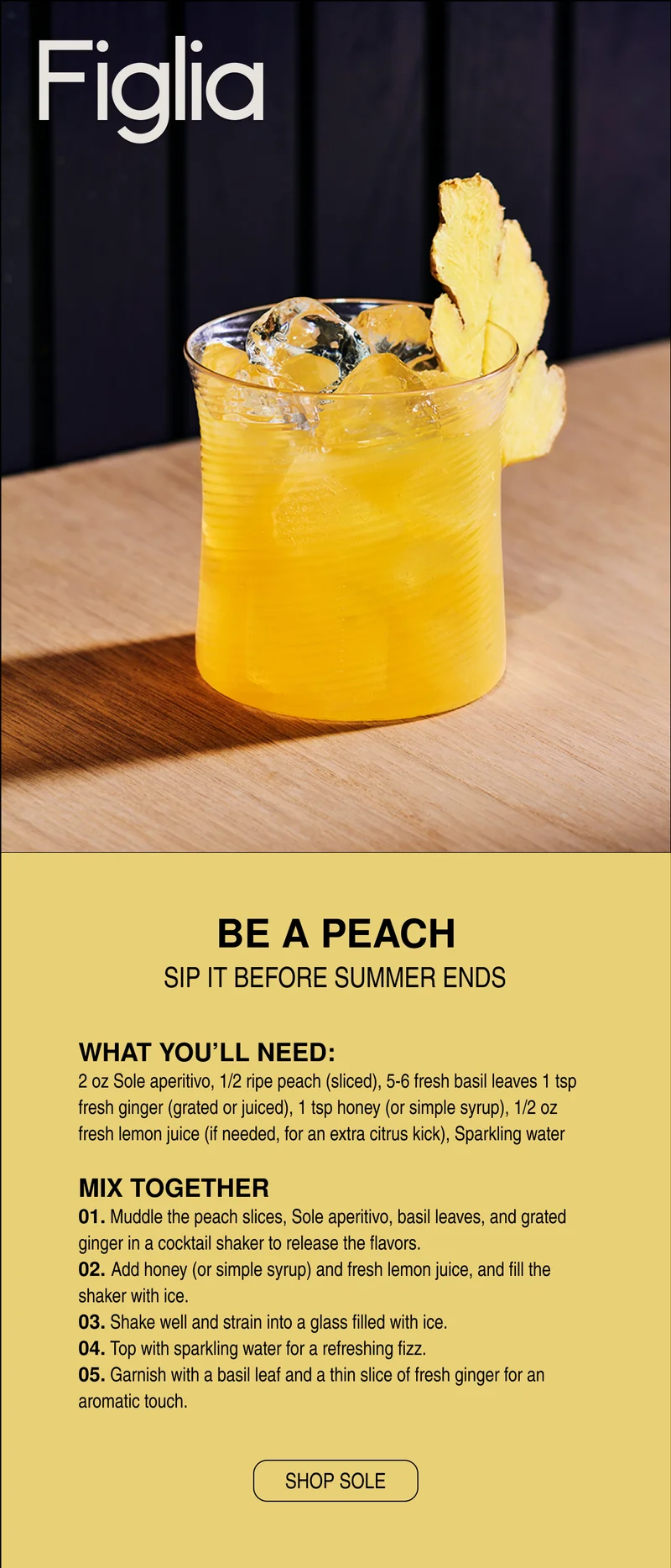 BE A PEACH | A SUMMER FAVORITE