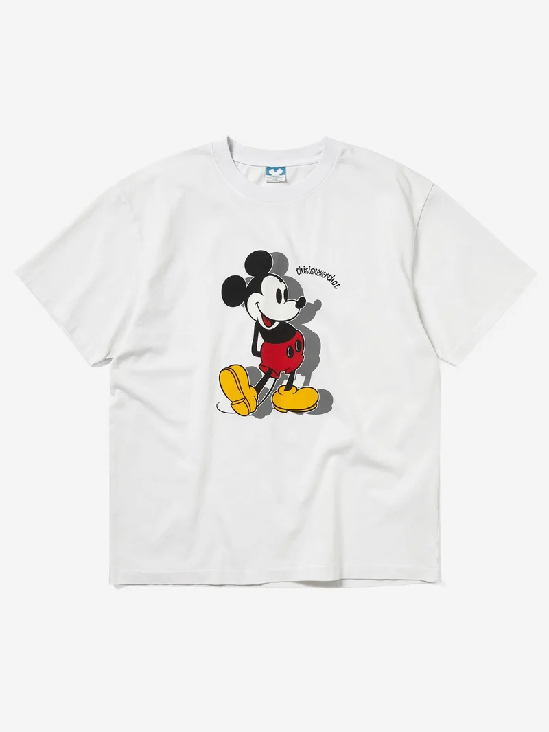 Image of thisisneverthat x Disney Mickey Classic Tee - White
