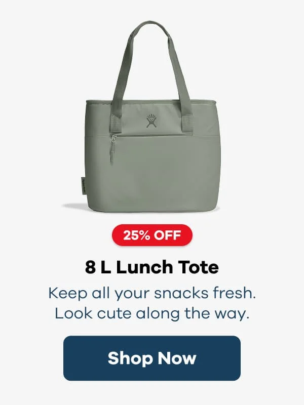 25% OFF 8 L Lunch Tote. Keep all your snacks fresh. Look cute along the way. | Shop Now