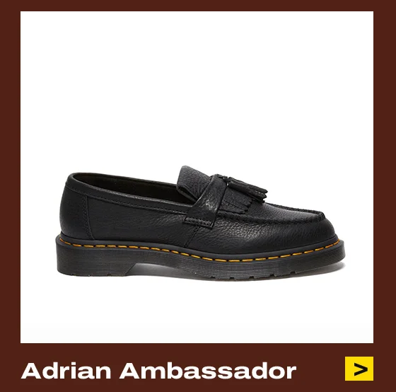Adrian Yellow Stitch Ambassador Leather Loafers