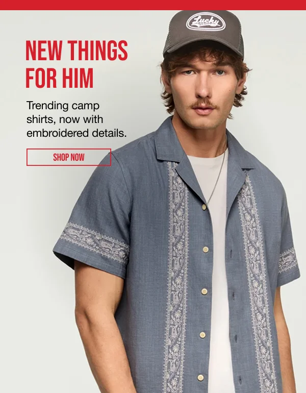 New Things for Him Shop Now