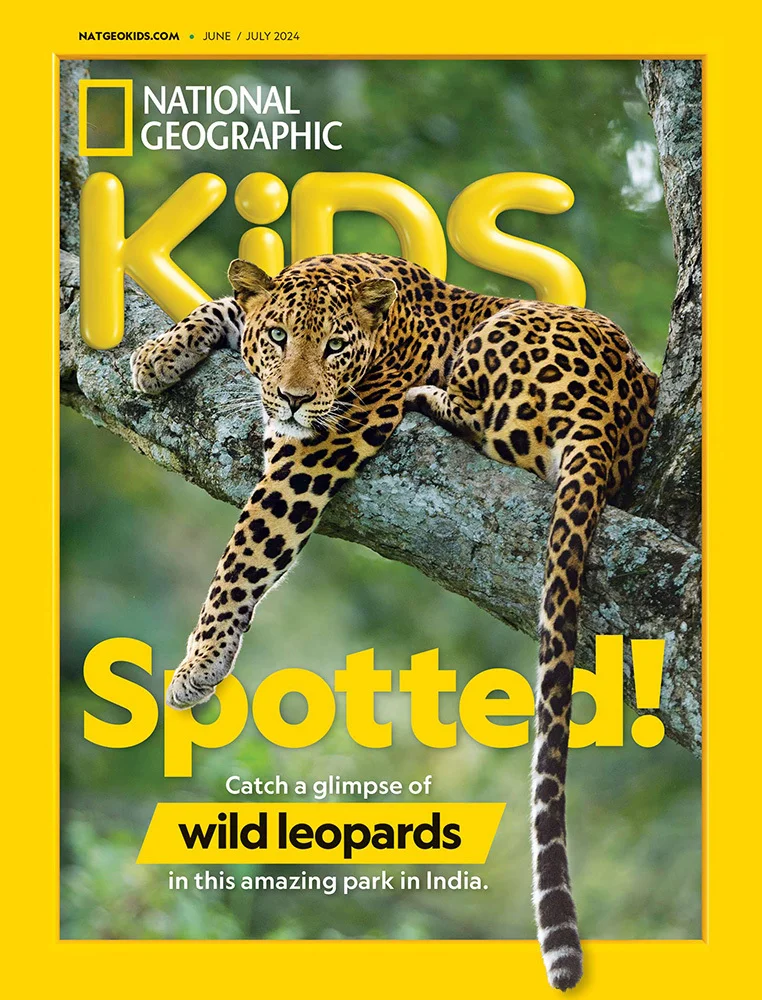 Nat Geo kids magazine July issue cover