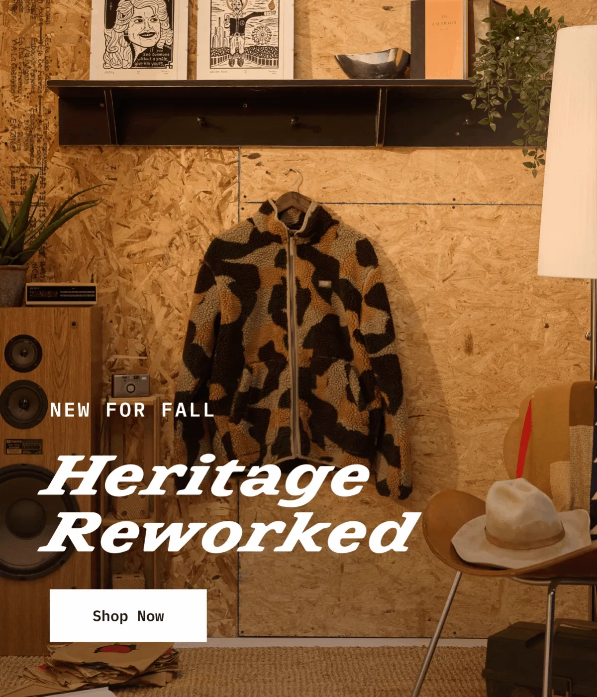 NEW FOR FALL. Heritage Reworked. Shop Now.