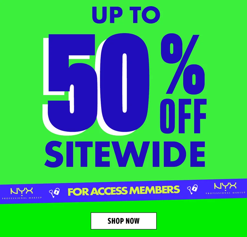 SHOP UP TO 50% OFF SITEWIDE