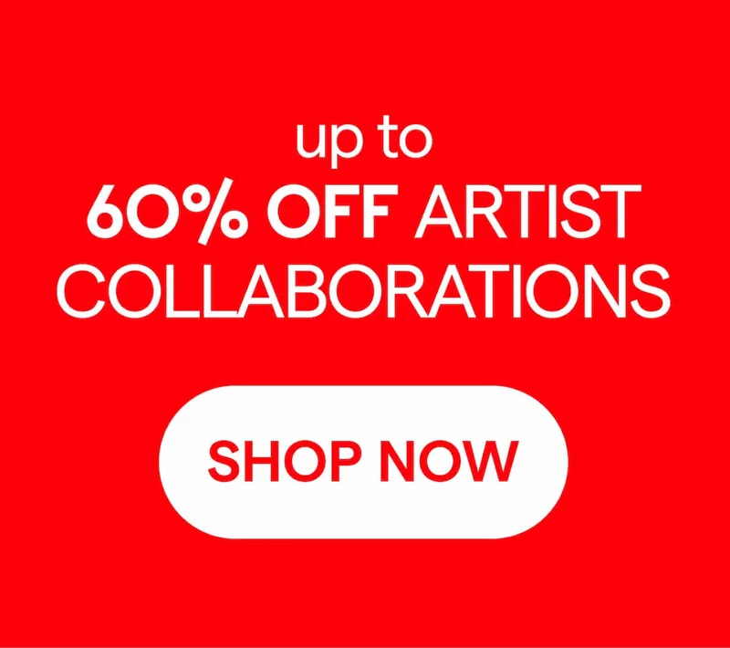 60% off Artist Collaborations