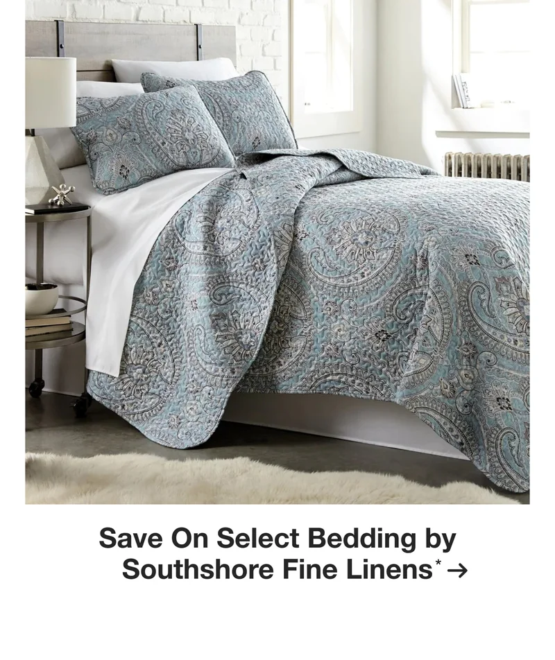 Save On Select Bedding by Southshore Fine Linens