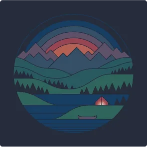 The Lake At Twilight T-Shirt