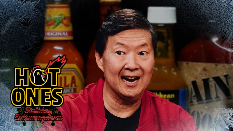 Ken Jeong on Hot Ones Holiday Extravaganza.