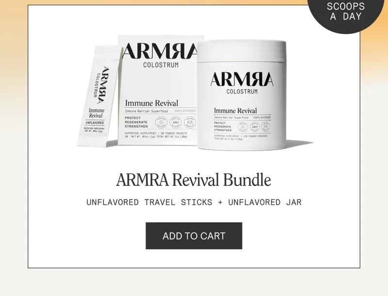 ARMRA Revival Bundle | Unflavored Travel Sticks + Unflavored Jar