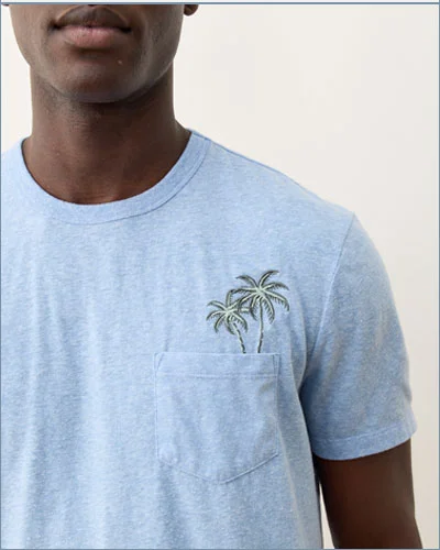 Embroidered