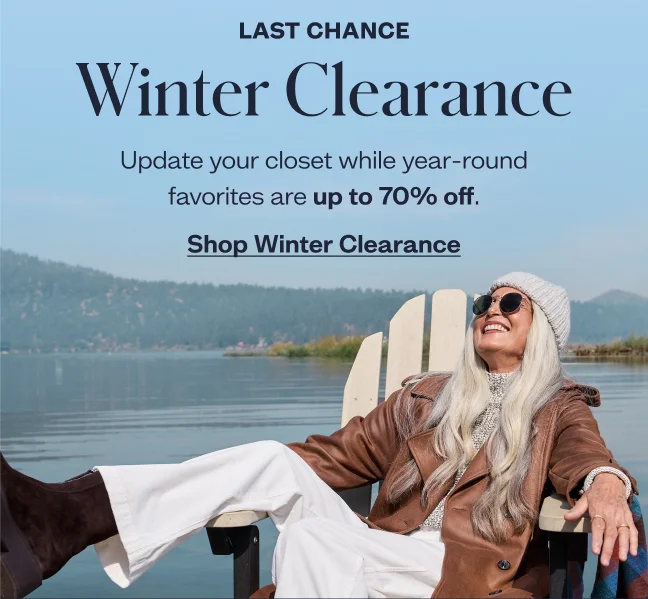 Shop Winter Clearance Last Chance