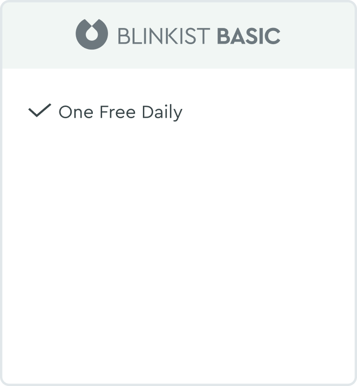 Blinkist Basic