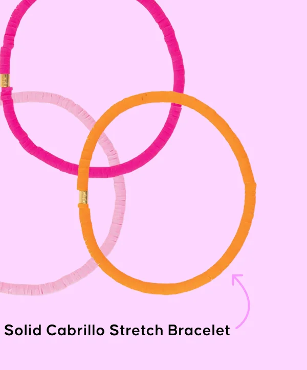 Solid Cabrillo Stretch Bracelet