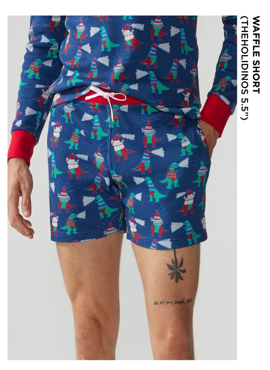 Waffle Sleep Short: The Holidinos