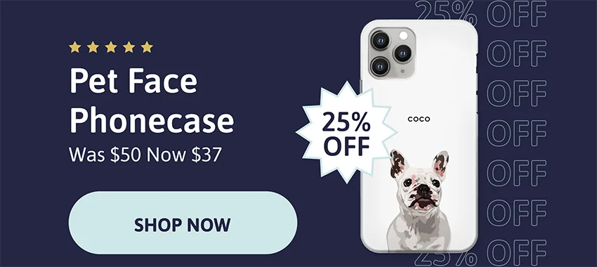 Modern Pet Phonecase. Was $50, Now $37!