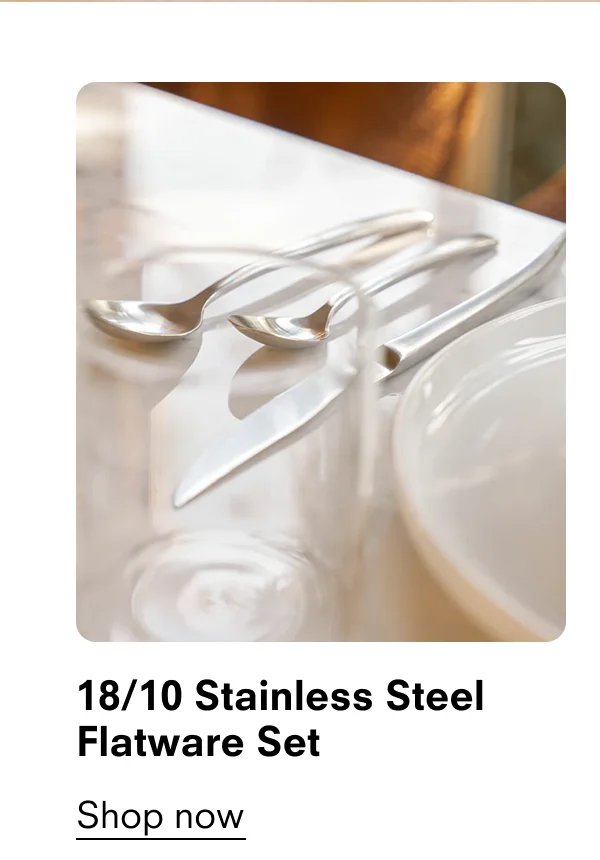 18/10 Stainless Steel Forged Flatware Set (20 Ct)