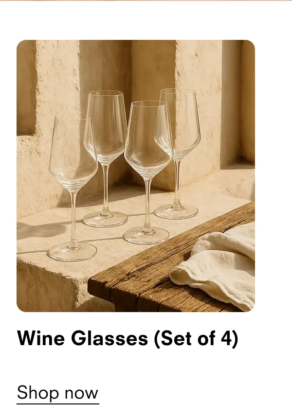 Wine Glasses (Set of 4)