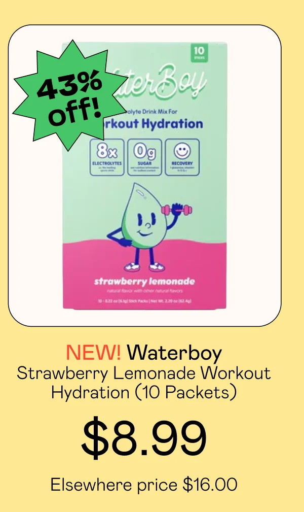 Strawberry Lemonade Workout Hydration (10 Packets)