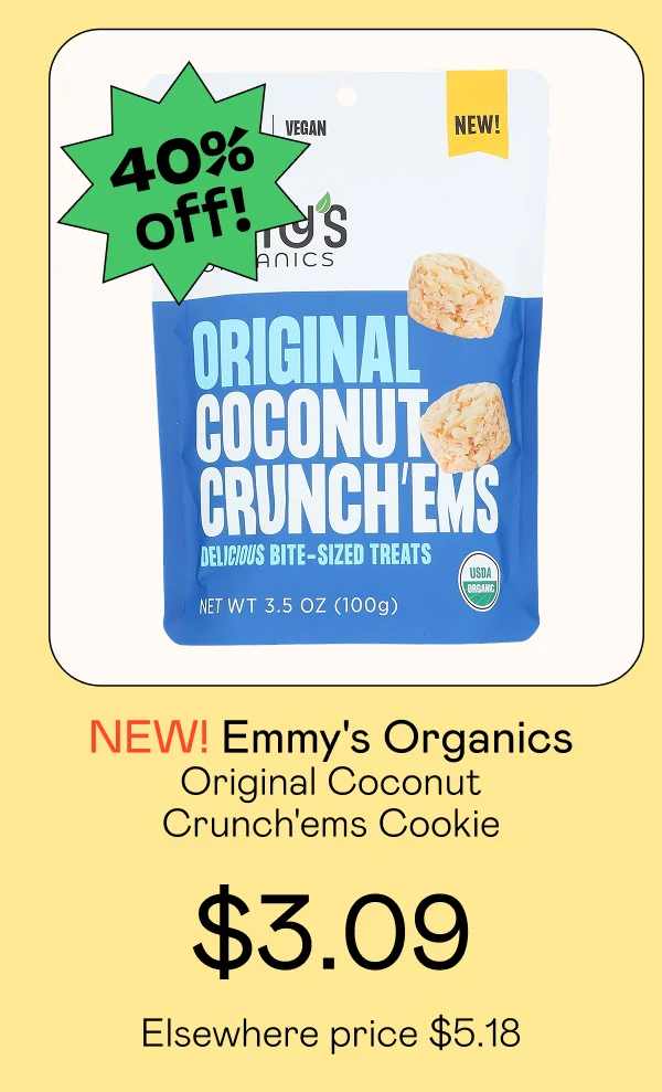 Original Coconut Crunch'ems Cookie