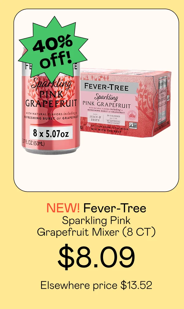 Sparkling Pink Grapefruit Mixer (8 CT)
