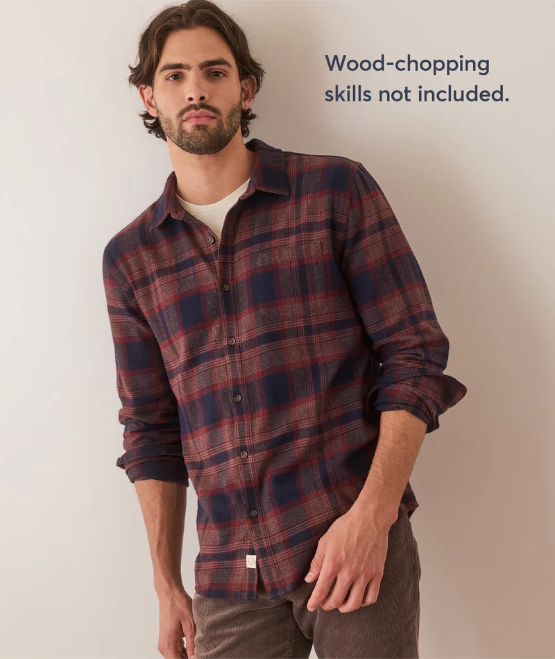 Lumberjack skills not included.