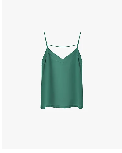 Sea Green Silk Cami