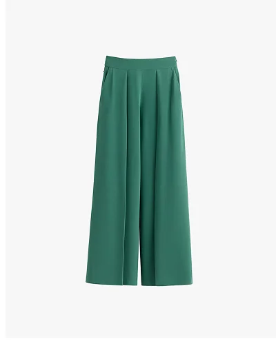 Sea Green Pleated Pant