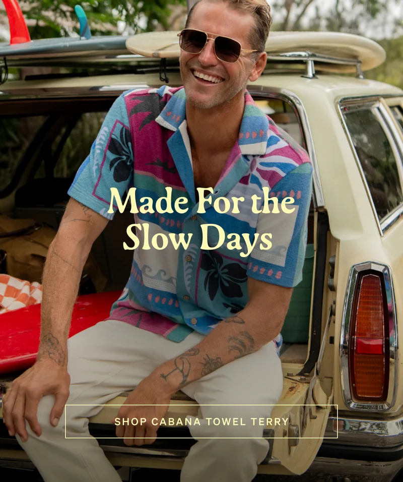 Made For the Slow Days | Shop Cabana Towel Terry