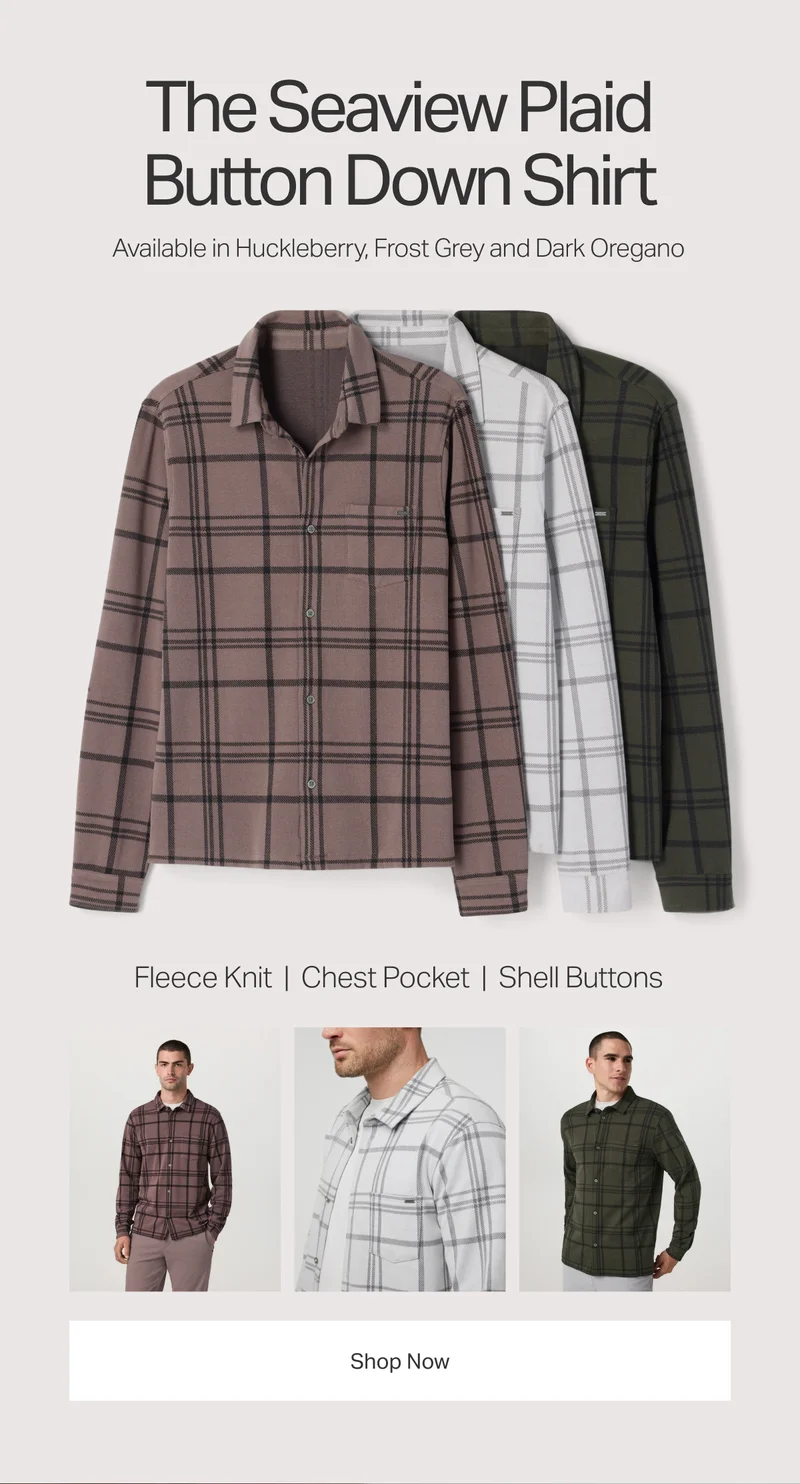 The Seaview Plaid Button Down Shirt