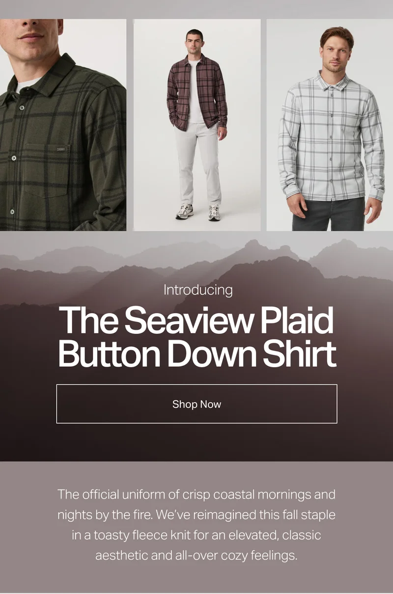 The Seaview Plaid Button Down Shirt