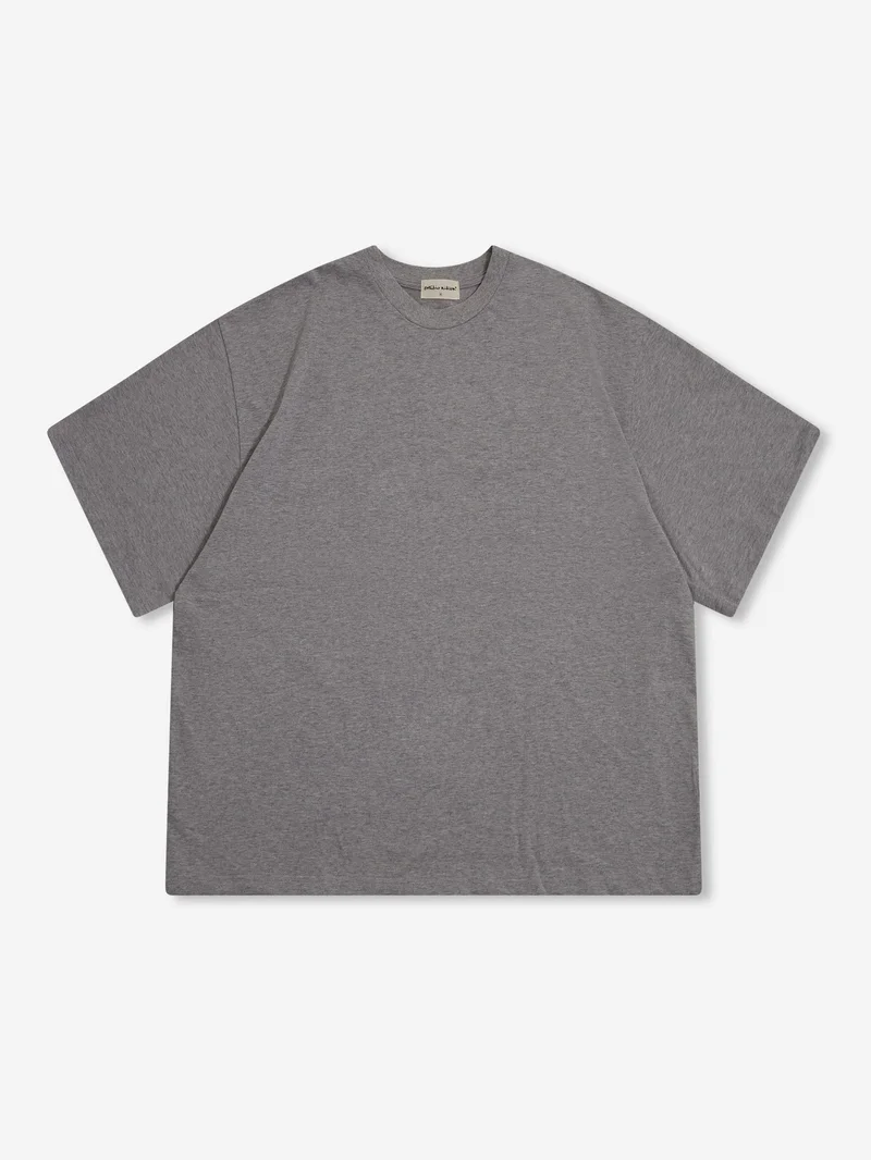Image of Estudio Niksen Signature Cropped Tee - Grey