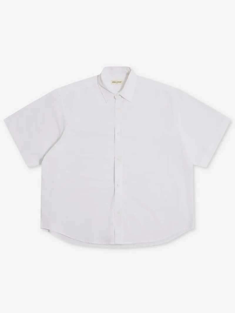 Image of Estudio Niksen Shortsleeve Wide Shirt - White
