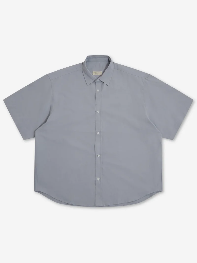 Image of Estudio Niksen Shortsleeve Wide Shirt - Light Blue