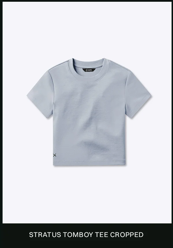 Stratus Tomboy Tee Cropped