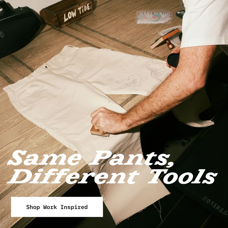 Same Pants, Different Tools. Shop Now.