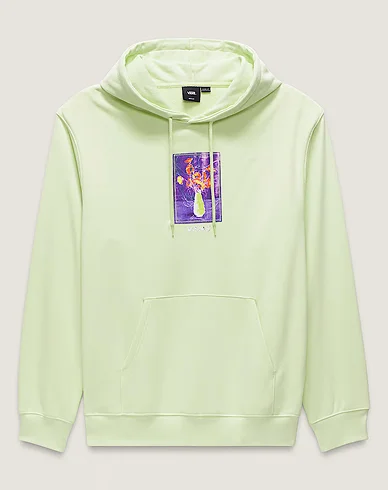 Floral Decor Pullover Hoodie