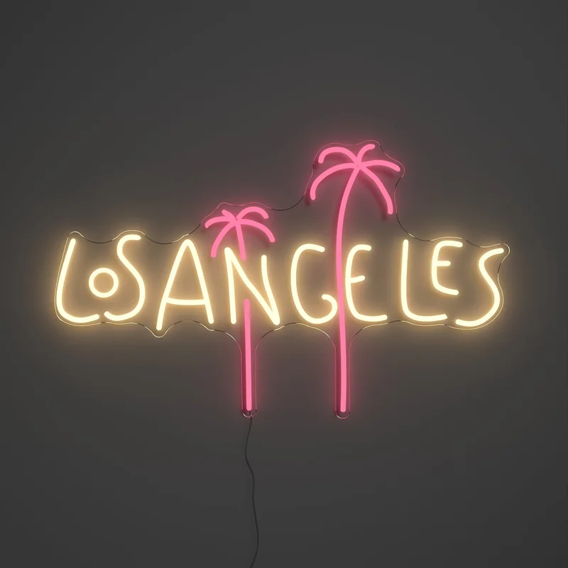 Image of Los Angeles, LED neon sign