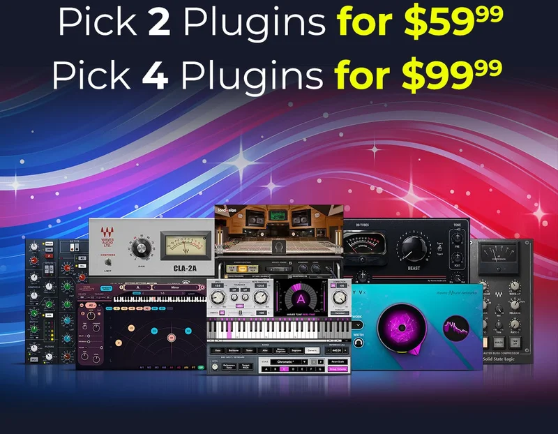 July 4th Sale | 2 Plugins for $59.99, 4 for $99.99