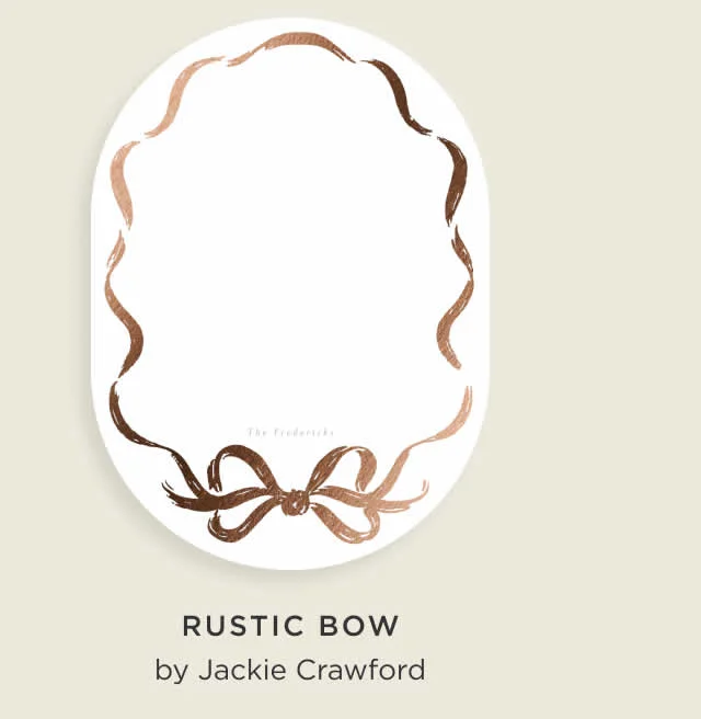 Rustic Bow