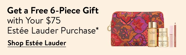 Get a free gift with $75 Estée Lauder purchase.