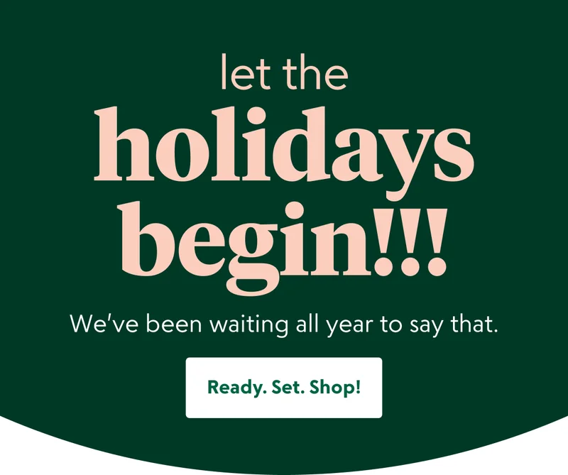 Shop early holiday