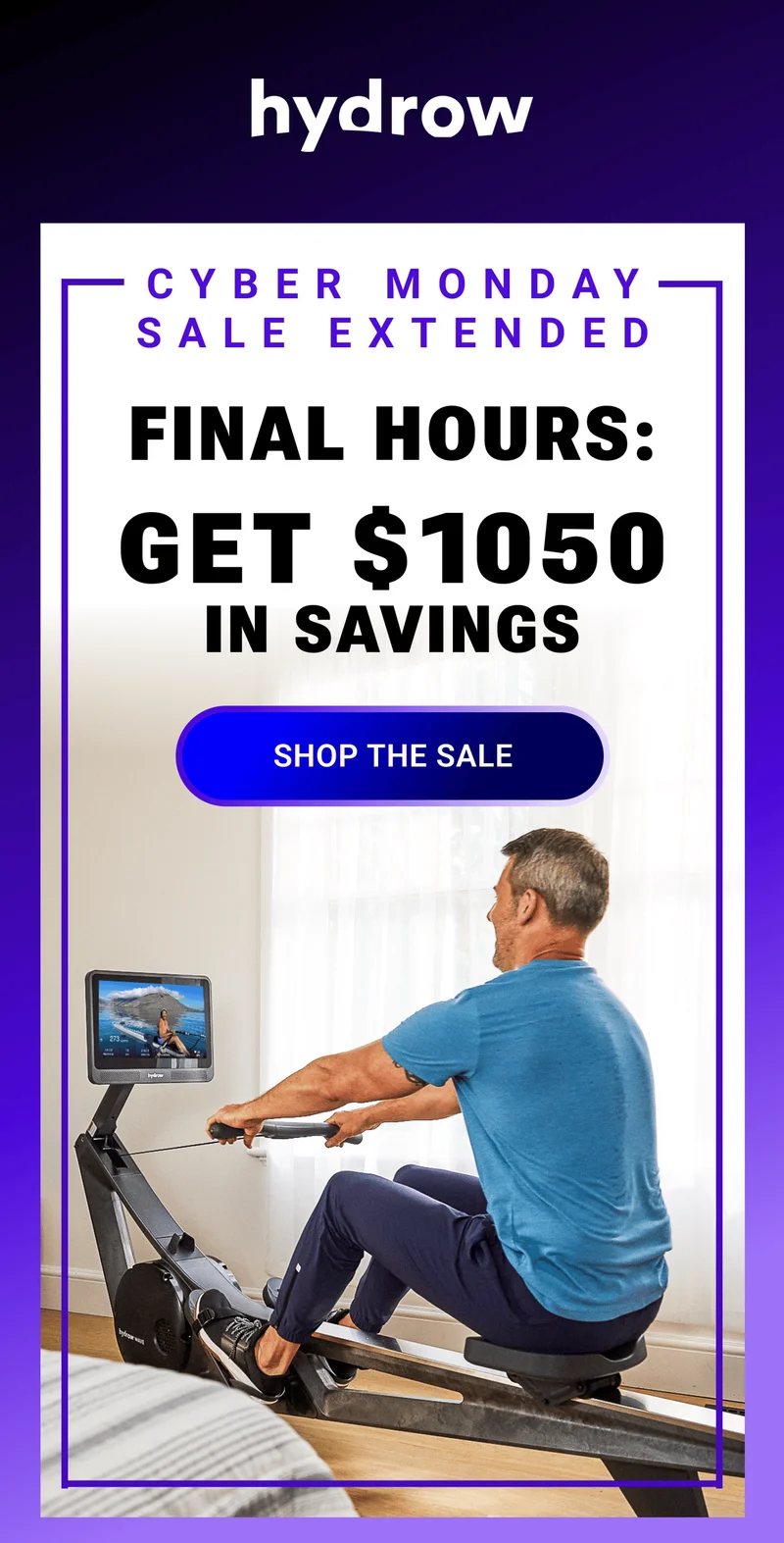 Cyber Monday Sale Extended. Final Hours: Get $1050 in savings. Shop the sale.
