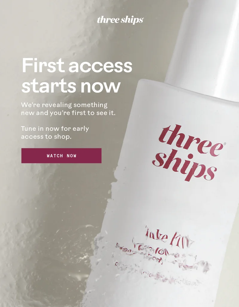 First access starts now. Watch now.