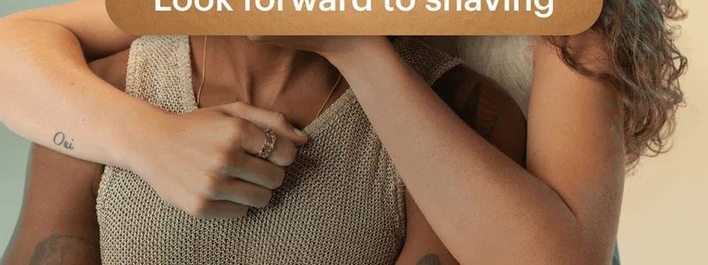 Look forward to shaving