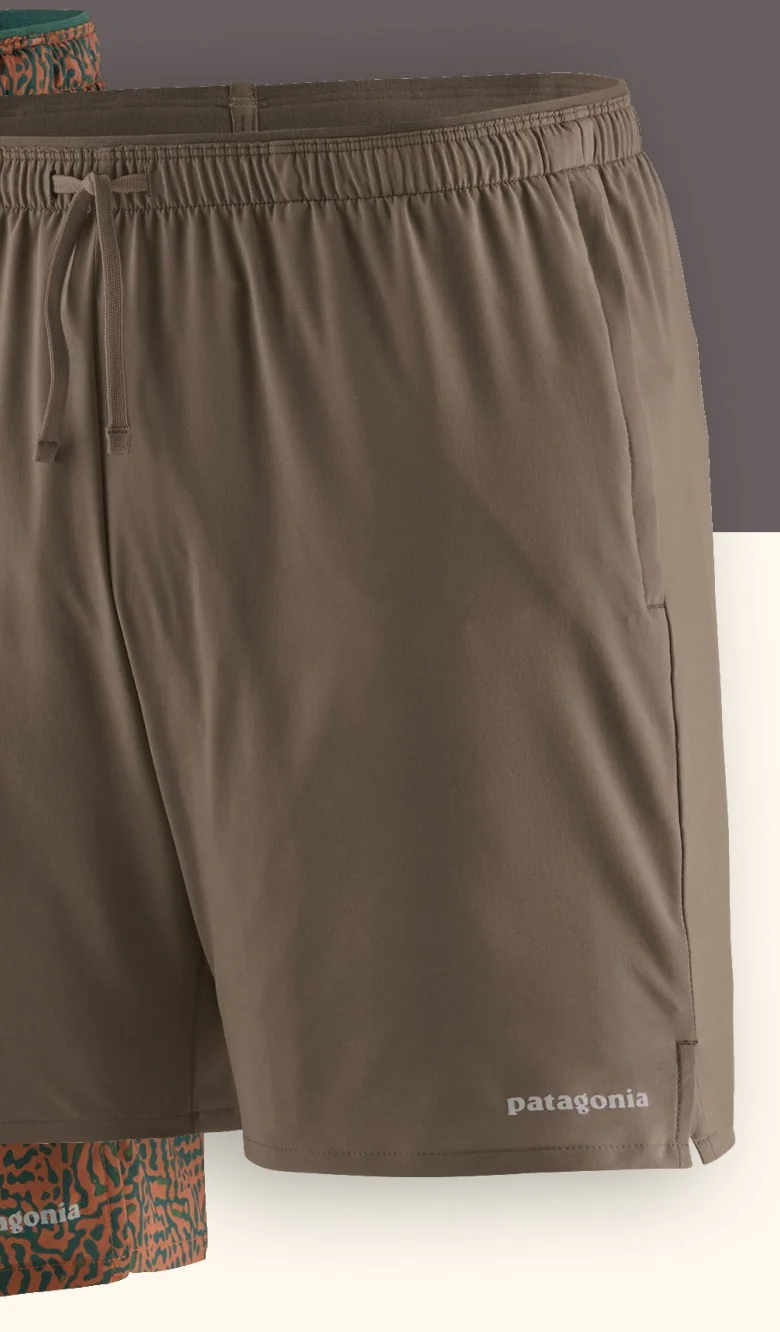 Men’s Multi Trail Shorts with a six inch inseam.