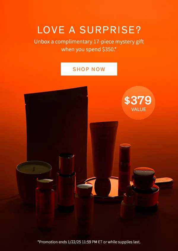17-piece Mystery Gift with $350+ purchase