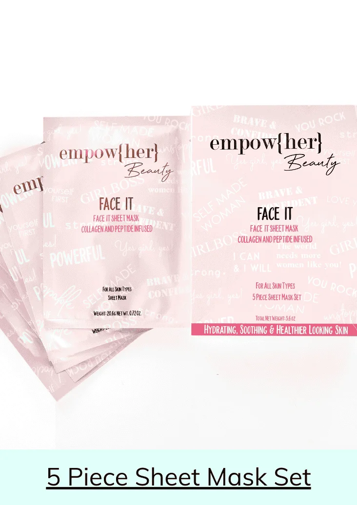 5 Piece Sheet Mask Set
