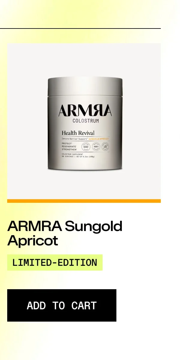 ARMRA Apricot Jar