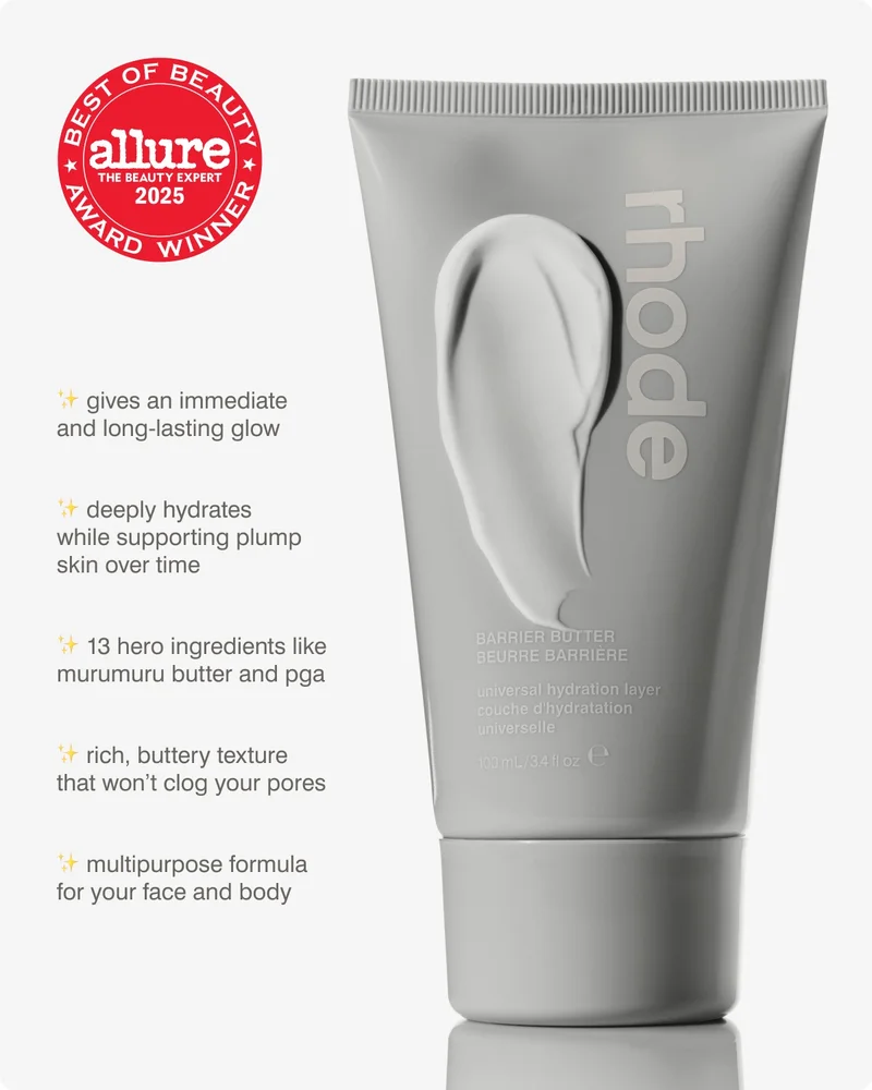 ✨ Gives an immediate and long-lasting glow ✨ Deeply hydrates while supporting plump skin over time ✨13 hero ingredients like Murumuru Butter and PGA ✨ Rich, buttery texture that won’t clog your pores ✨ Multipurpose formula for your face and body